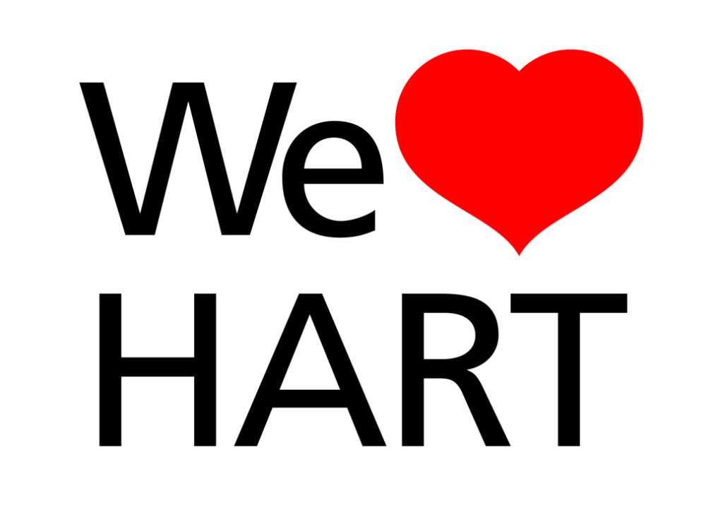 We Heart Hart Campaign Logo