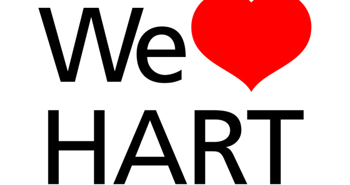 We Love Hart Campaign Logo