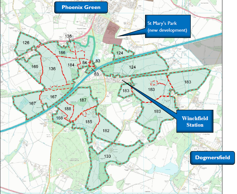 Winchfield and Hook New Town proposal