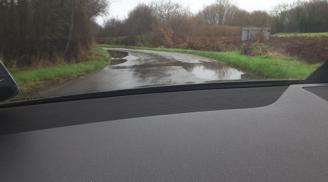 Flood Pale Lane Winchfield 3 January 2016