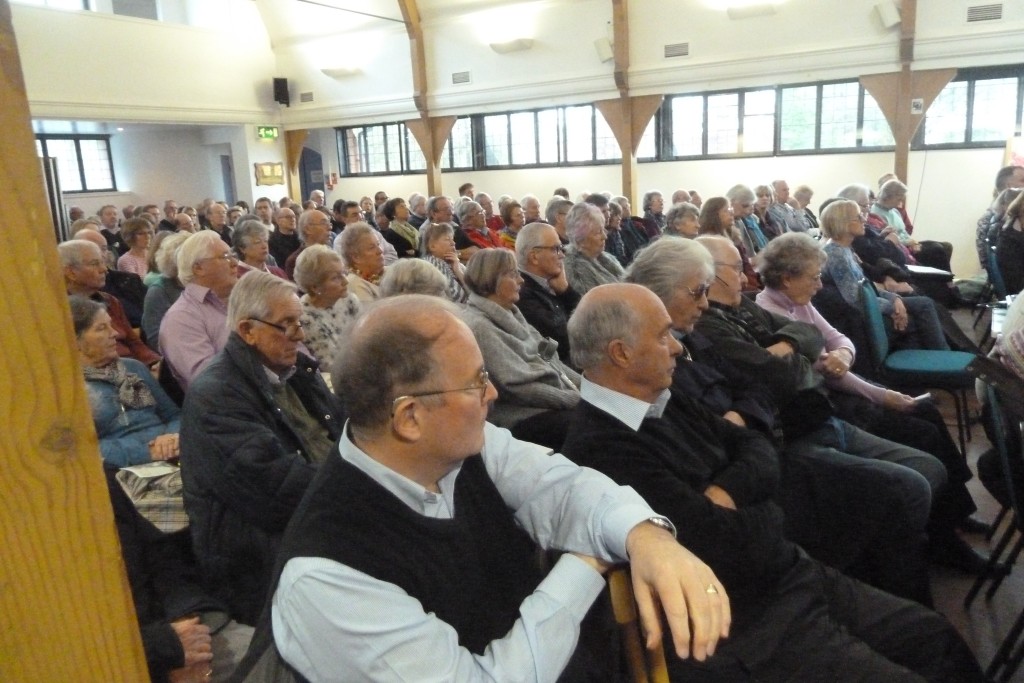 Hartley Wintney residents turn out to oppose WInchfield new town