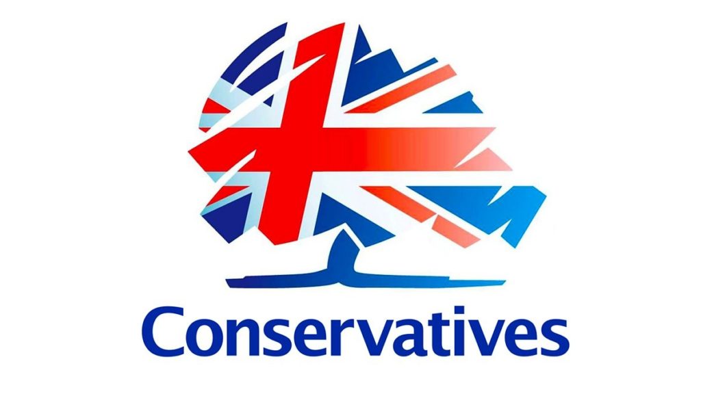 North East Hampshire Conservative Party Logo. We Heart Hart. We Love Hart.