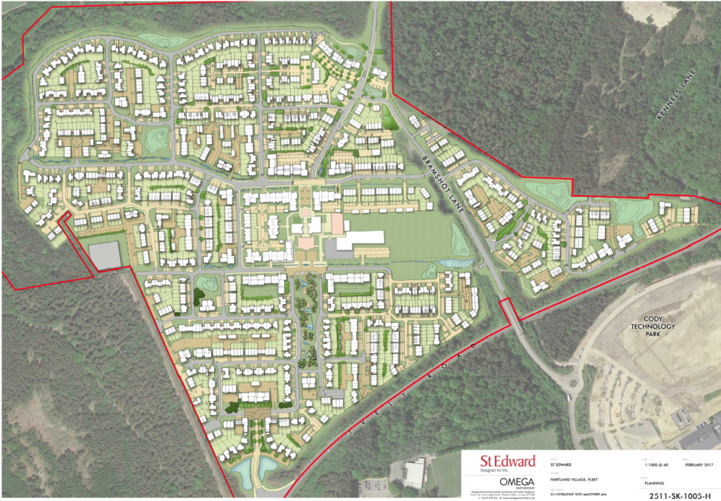 Hart Major Planning Site: Hartland Park (Pyestock) Master Plan