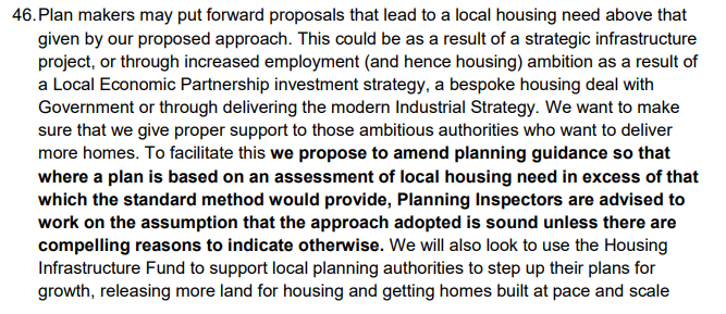 New Government housing methodology - impact on planning inspectors