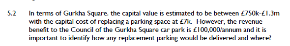 March 2017 cabinet value of Gurkha Square £750K-£1.3m. Harlington Horror Show