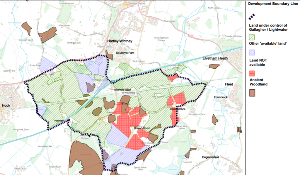 Shapley Heath #Mapgate - Central Land Not Available