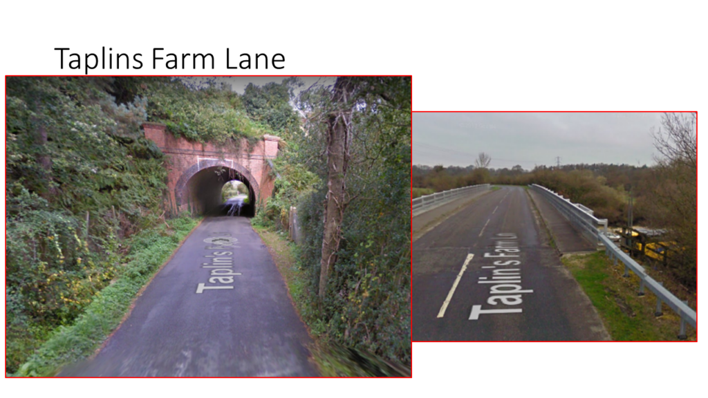 Shapley Heath Sustainable Transport Goals Taplins Farm Lane