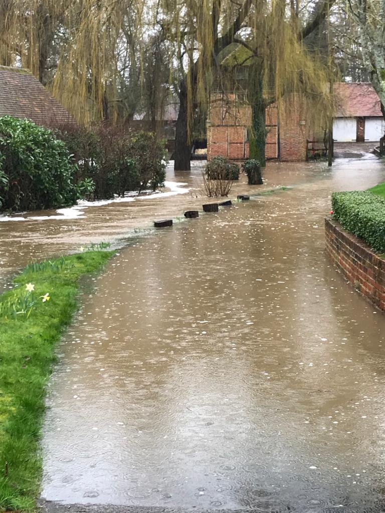 Dogmersfield floods 2