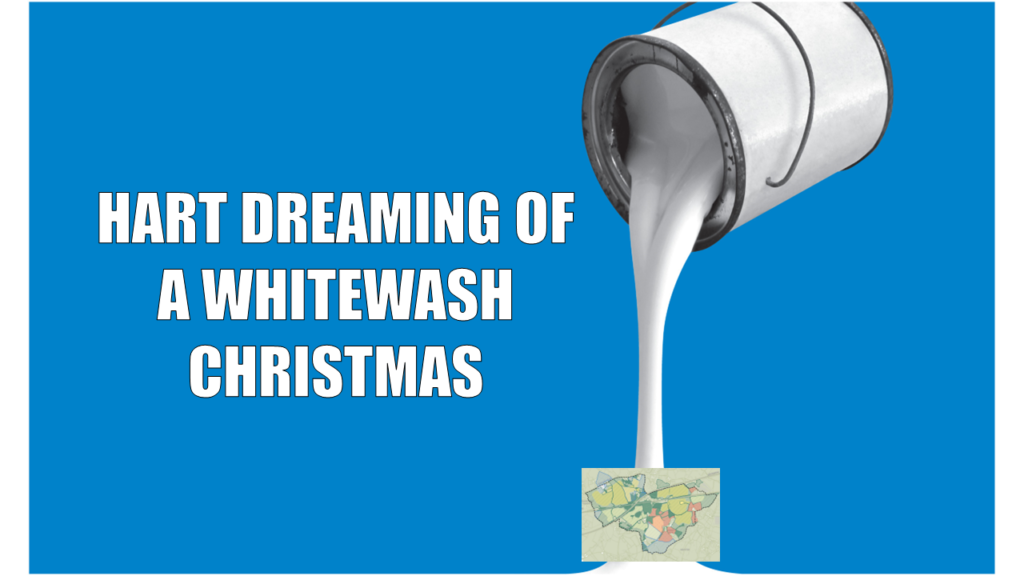 Hart Dreaming of a Shapley Heath Whitewash Christmas